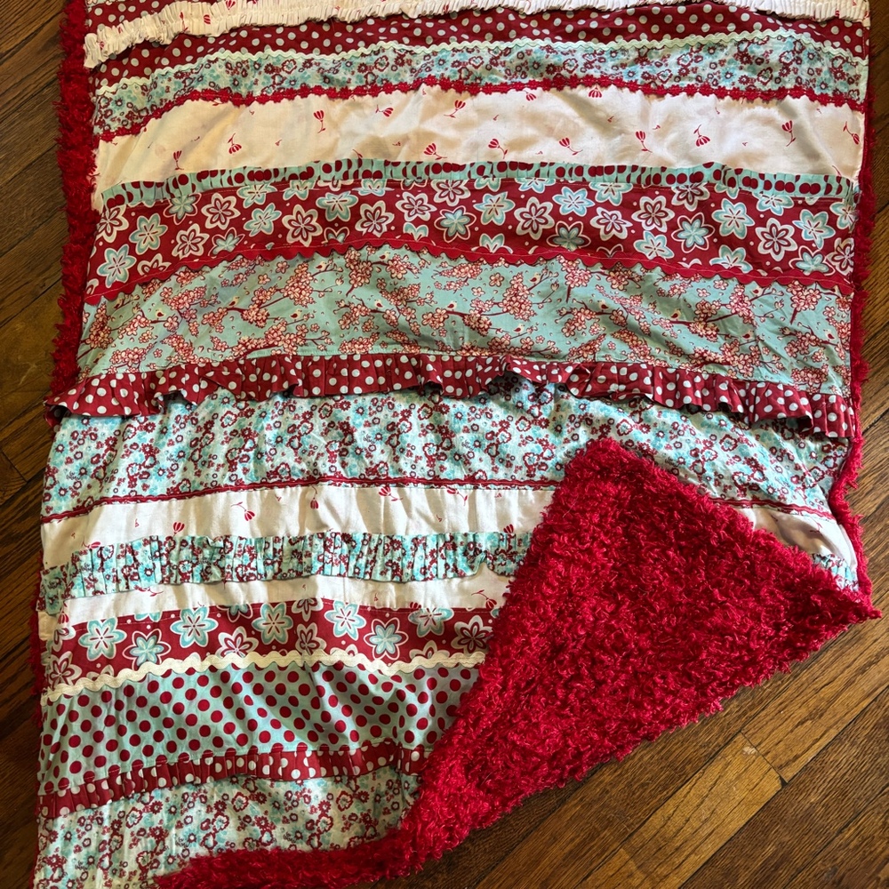 handmade rag quilt